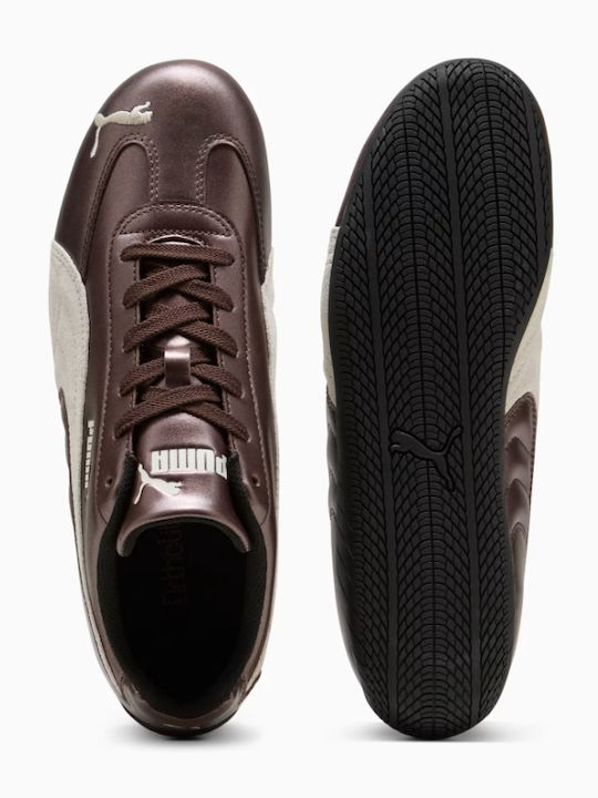 PUMA Speedcat Metallic Brown Sneakers