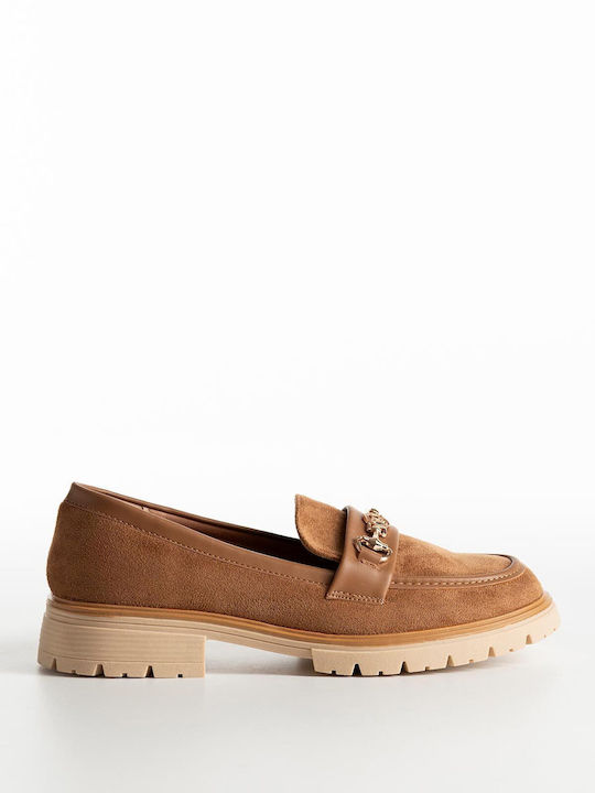Damen Loafers in Braun Farbe