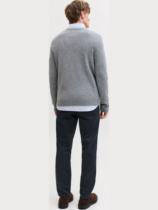 Trousers Chino Elastic in Regular Fit Blue