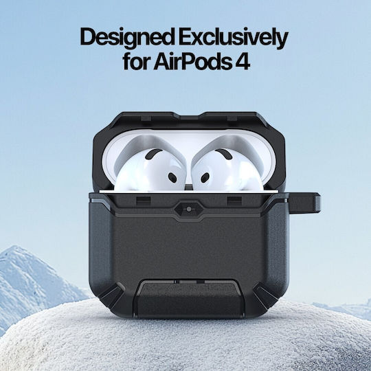 Dux Ducis Pecs Калъф в Оранжев цвят за Apple AirPods 4