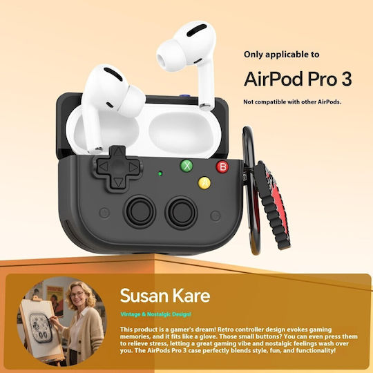 Case in White color for Apple AirPods Pro 3