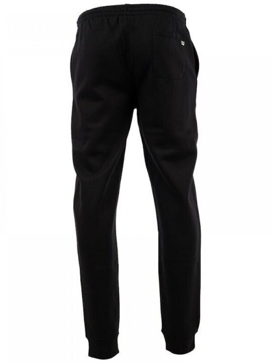 Cuffed Pant Black Trousers