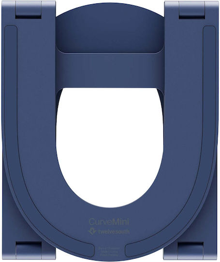 Twelve South Сгъваема Регулируема Настолна Стойка Curve Mini Coastal За Таблет Ipad Син