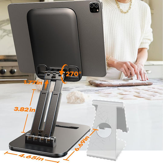 Lisen Tablet Stand Desktop Until 15.9" Black