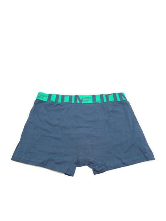 Herren Boxershorts Blau