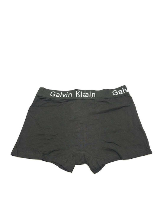 Herren Boxershorts Black mit Mustern 1Packung