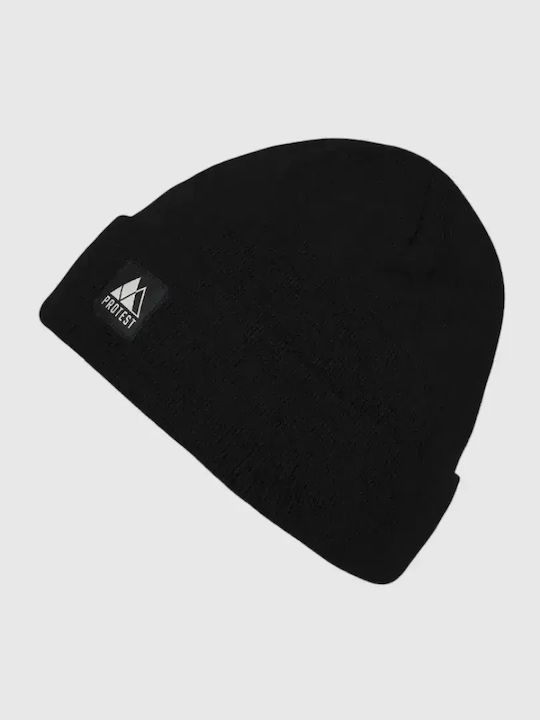 Beanie Unisex Beanie Knitted in Black color