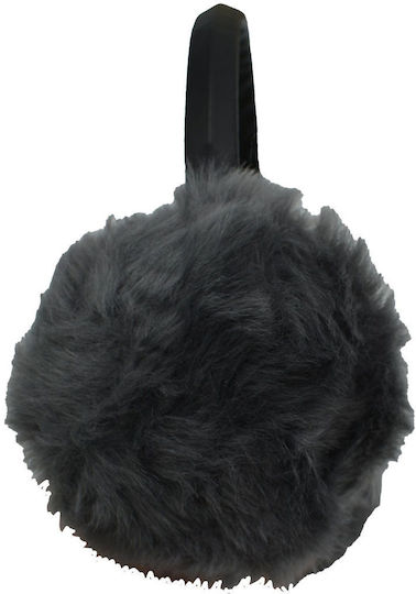 Unisex Earmuff Knitted in Gray color