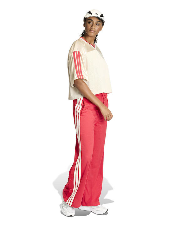 Stadium Pantaloni de Trening Red/white