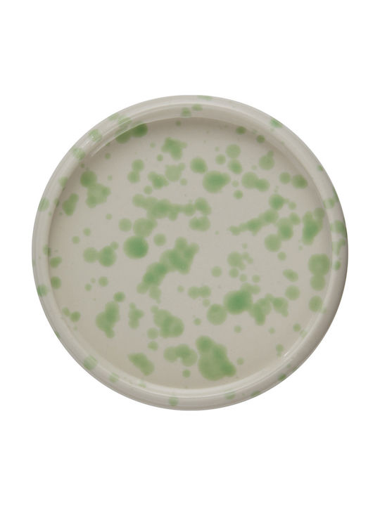 Butlers Boogy Splash Farfurie joasă Ceramică Verde cu Diametru 12cm