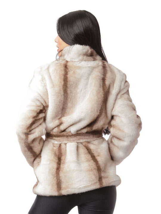 Women's Short Fur Cigar