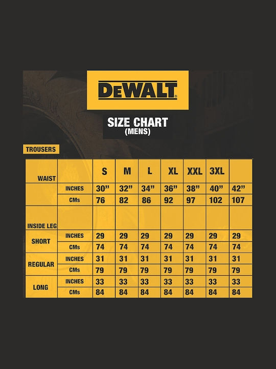 DEWALT Παντελόνι Εργασίας Γκρι