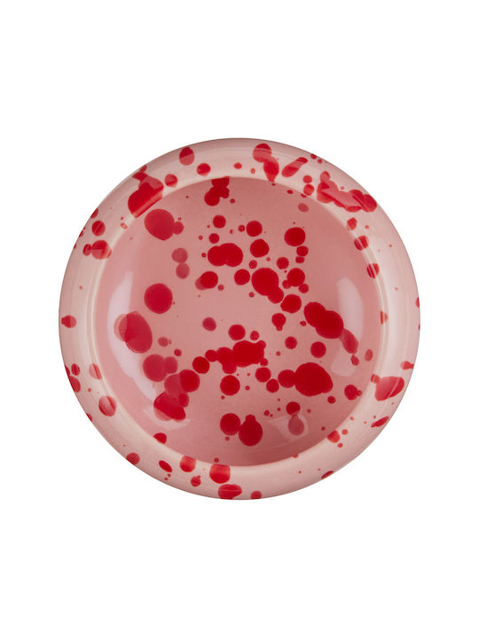 Butlers Boogy Splash Servierschale Rund Keramik Rosa mit Durchmesser 9cm