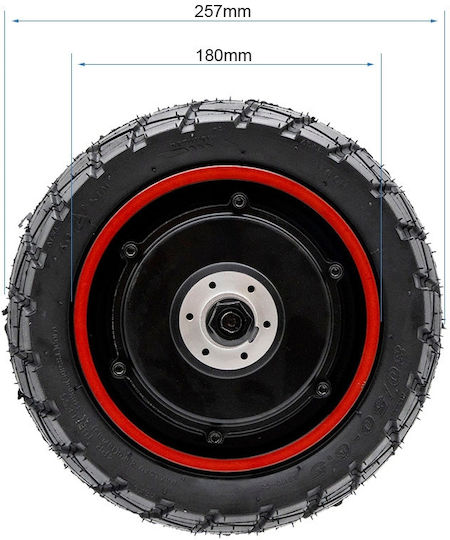 Hintermotor K2 10 Zoll 52v 1000w 6.5/b50