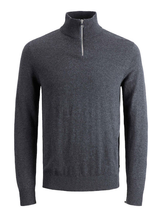 Langarm Pullover Grau Mel