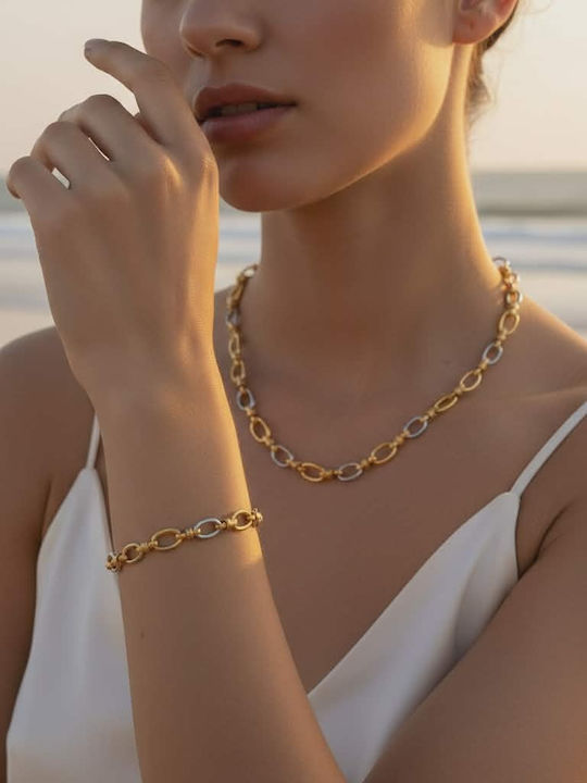 Sharks Bay Clothing Σετ Αλυσίδες Χειρός Επιχρυσωμένες από Ανοξείδωτο Ατσάλι Sharks Bay Clothing Σετ Αλυσίδες Χειρός Επιχρυσωμένες από Ανοξείδωτο Ατσάλι