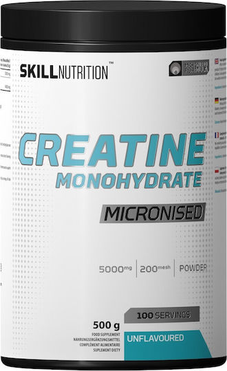 Skill Nutrition Creatine Monohydrate Micronised Unflavoured 500gr