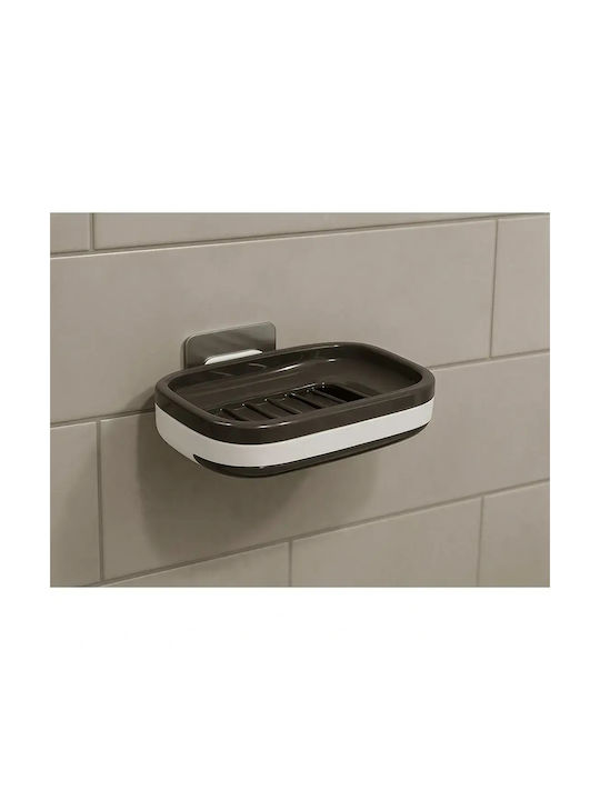 Verk Group Wall-mounted Soap Dish Plastic Black