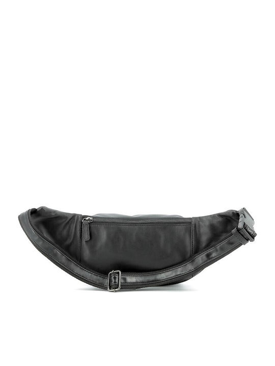 Herren Bum Bag Taille Schwarz
