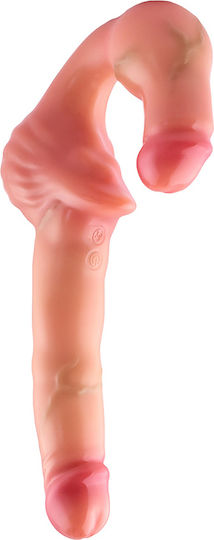 Strapless Strap-on Double-ended Vibrating Dildo