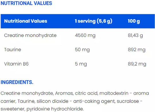Ironflex Nutrition Creatine Monohydrate Cola Lime 500гр