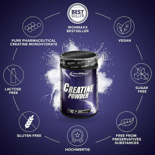 IronMaxx Creatine Powder 500gr