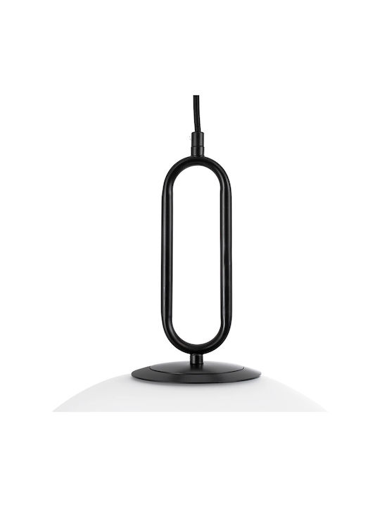 kelvo Bellissimo Pendant Light Black with Socket E27 40x40x62cm