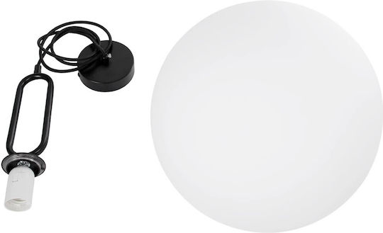 kelvo Bellissimo Pendant Light Black with Socket E27 40x40x62cm