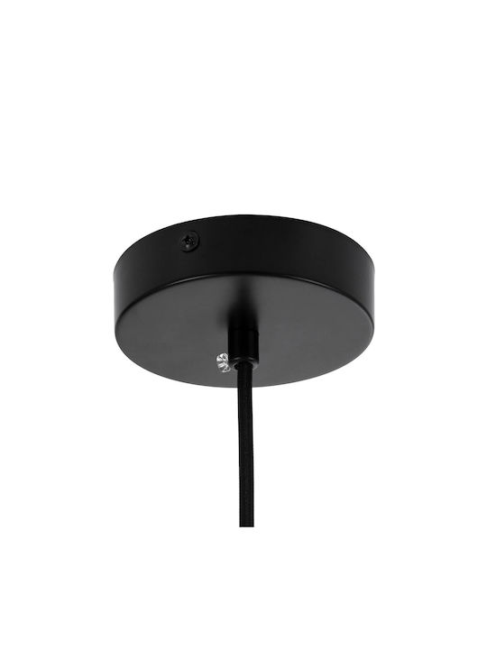 kelvo Estetico Pendant Light Black for 20 Bulbs E27 20x20x38cm