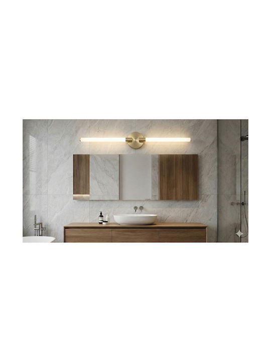 Lucas Modern Lumină de Baie cu LED Integrat Auriu