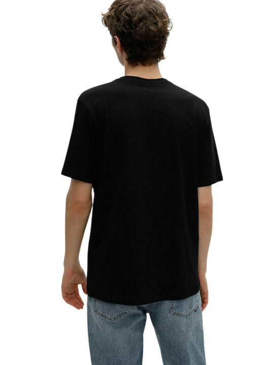 Hugo Dulivio T-shirt Μαύρο