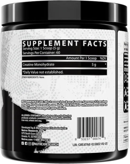 Nutrex Creatine Drive Unflavoured 300gr