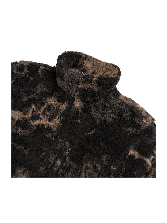 Extreme Pile Printed Langarm-Pullover TNF Black Light Refractions Print