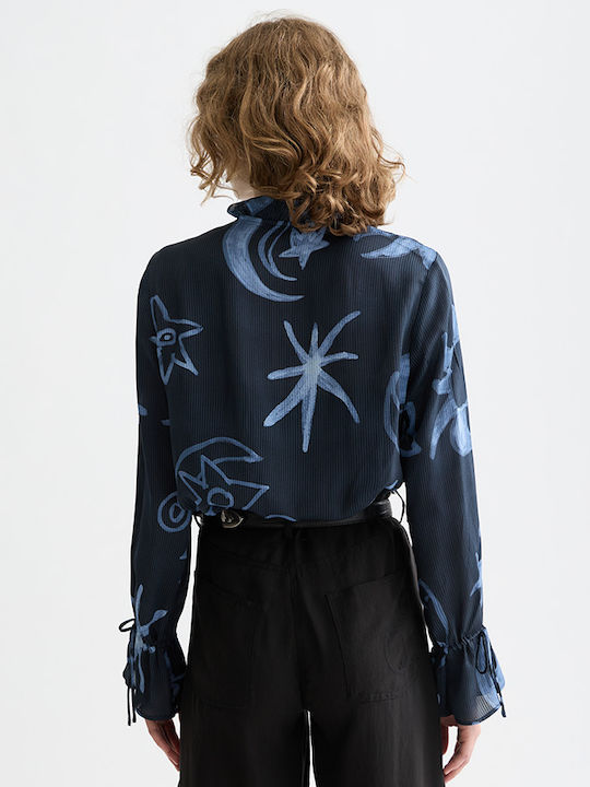 Scotch & Soda Μπλούζα Μπλε