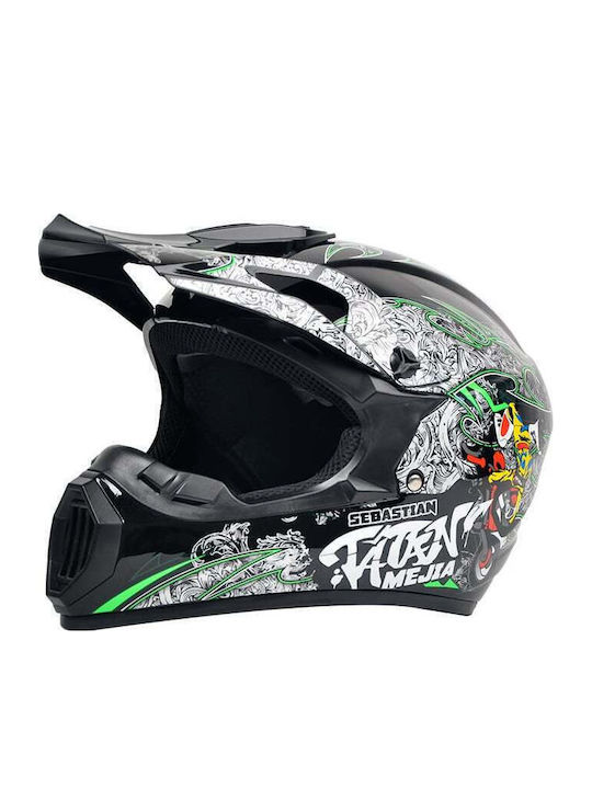 FIXATO Cască Moto Motocross ECE 22.06