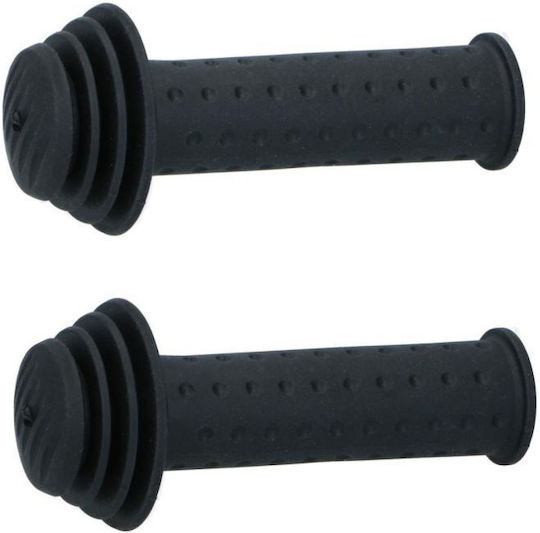 Dunlop 1070902 Anatomici Mânere pentru ghidon de bicicletă în Culoare Negru