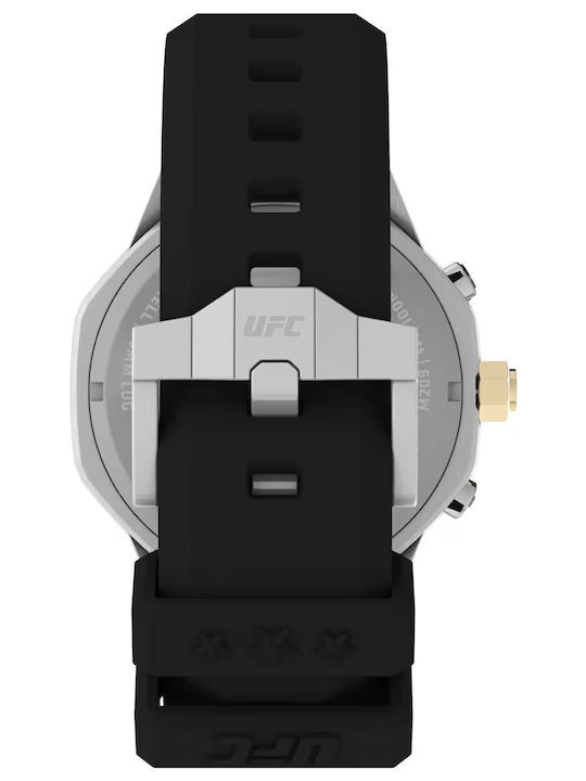 Timex Men's Watch 45mm Battery with Black Rubber Strap