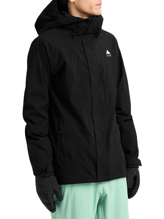 Burton Reserve 2l 3025710AA04 Ανδρικό Μπουφάν για Σκι & Snowboard Μαύρο