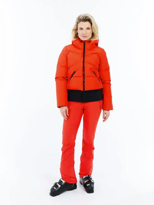 Protest Snowjacket 65652013-133 Женско Яке за Ски и Сноуборд Червен