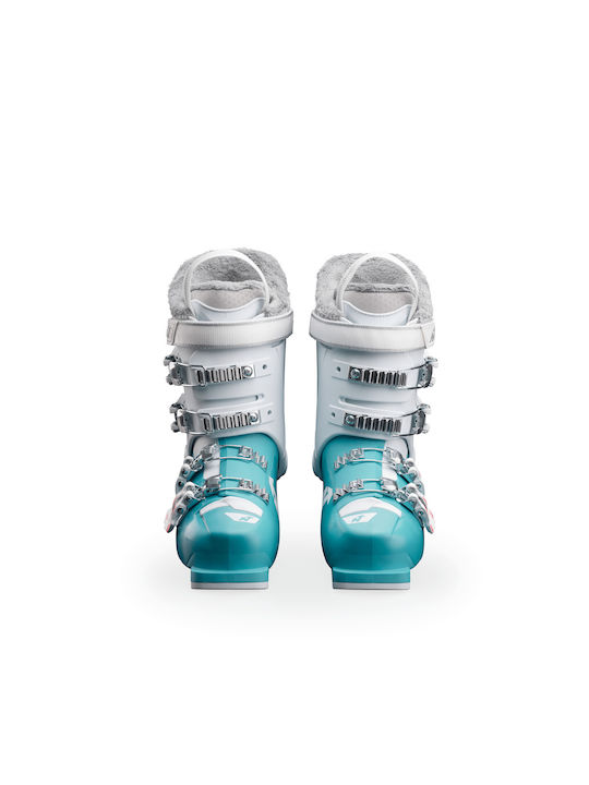 Nordica Speedmachine J4 Ski Boots Blue/white/pink