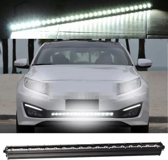 Led Super Slim Aδιάβροχος Προβολέας 12 Optonic Led Κατευθυντικός 6000lm-12/24volt 2τμχ Tc-314