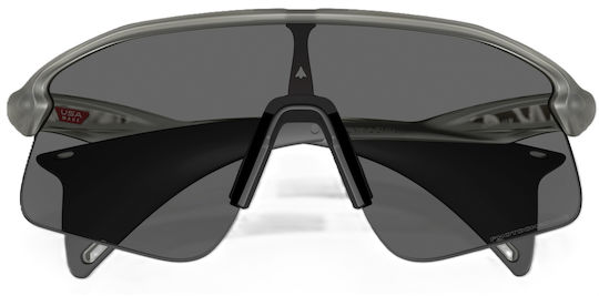 Oakley Cycling Glasses with Black Frame & Photochromic / Transparent Lenses
