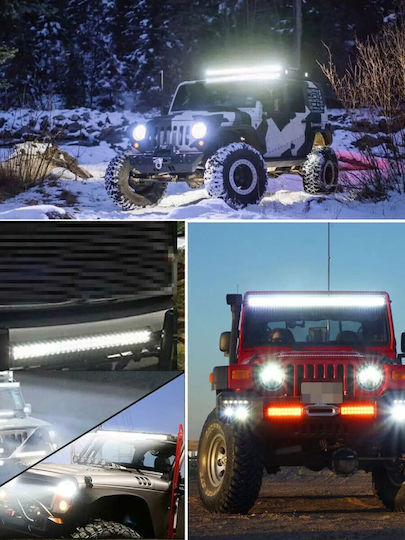 Led Super Slim Waterproof Headlight 12 Optonic Led Directional 6000lm-12/24volt Tc-313