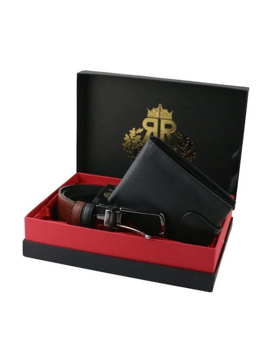 Set Portofel bărbătesc Negru