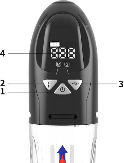 Помпа Passion Pump Премиум Презареждаема Автоматична Водоустойчива С LCD