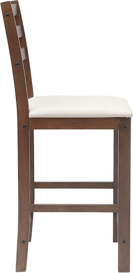 Outdoor Chair Wooden Light Brown 2pcs 40x47.5x99.5cm