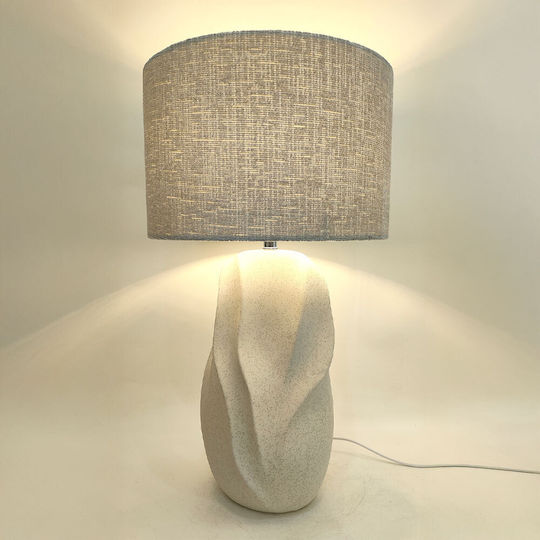 InTheBox Ceramică Lampă de masă cu Abajur Bej și Bază