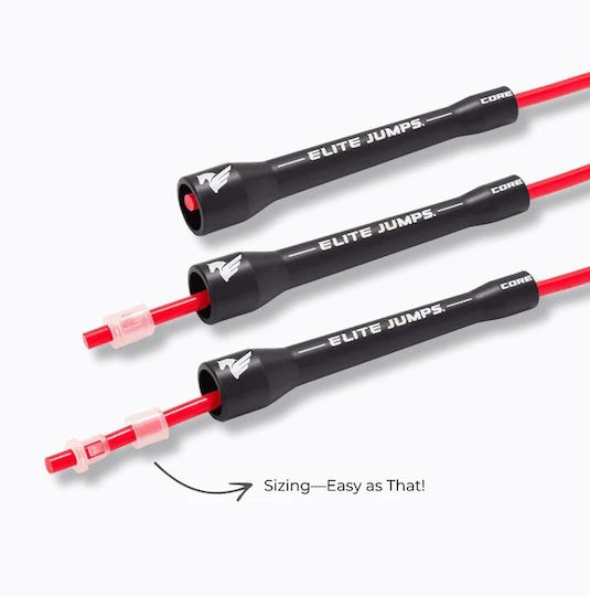 Jump Rope 6 Mm Pvc Cable Do Hard Things Elite Jumps Black