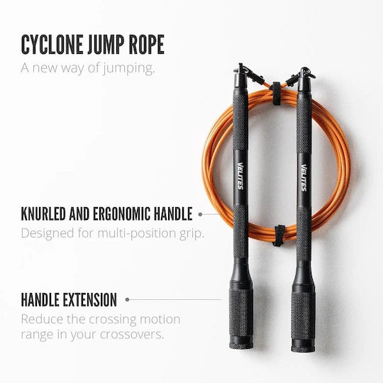 Скоростно Въже За Скачане Cyclone Jump Rope Velites-Лилаво