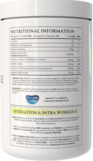 Apex Formulas Muscle Juice 2мг 780гр 60 Дози Iced Lemon